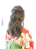 卒業式ヘアーセット