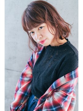 ネオリーブ ジューク 日吉店(Neolive JuQ) 【NEOLIVE JUQ】大人可愛いカジュアル☆とろみミディアムボブ