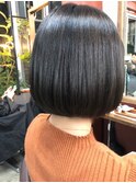 40代大人女性シンプルベーシックボブ【Ruufus恵比寿渋谷】314b8