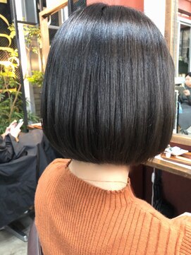 ルーファス 恵比寿 渋谷(Ruufus) 40代大人女性シンプルベーシックボブ【Ruufus恵比寿渋谷】314b8