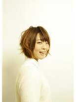 クールドセリエ 新宿南口店(Coeur de cellier)&nbsp;前髪・顔周り小顔カットで可愛く☆甘辛大人かわいいショート☆