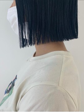 キーン 立川店(keen) 【keen×田中】ストレートボブ×ブルー