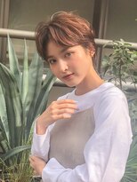 アメリ 新宿(Ameri)&nbsp;Ameri  大人ハンサムショート　イルミナカラー　【新宿】