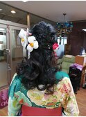 袴お着付け、ヘアーセット