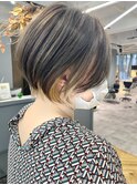 #インナーカラー #ショートヘア #イルミナカラー