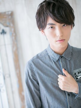 モッズヘア メン 上尾東口店(mod's hair men) ≪mod's men≫七三分けニュアンスパーマのミニウルフK