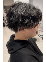 アビー(ABEY)&nbsp;ウェット波巻きスパイラルパーマセンターパート