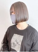 シアグレージュボブ_アースカラーくびれヘアツートン_ba363523