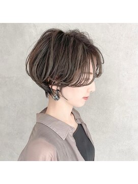 パレット 本厚木店(Palette) オリーブベージュ×垢抜けショート♪