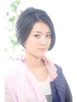 ハレ 中目黒(hale)&nbsp;前下がり大人ショートボブ