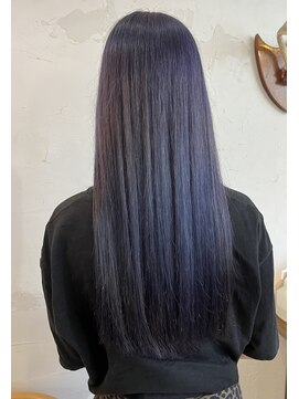 バトヘアー 渋谷本店(bat hair) ブルーバイオレット