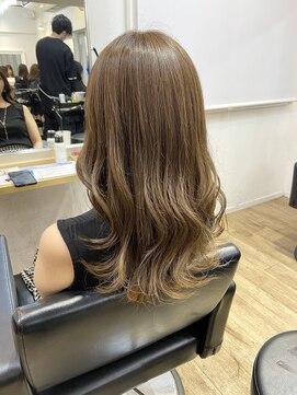 イオエ(ioe) 黒髪/ボブルフ/ネビージュ/小顔/ワンレン/髪質改善/グレージュ