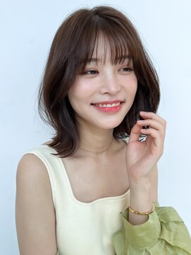 ロンド エスポワール 錦糸町(Lond espoir) 〇グレージュカラーデザインカラーシルキーベージュ韓国ボブ