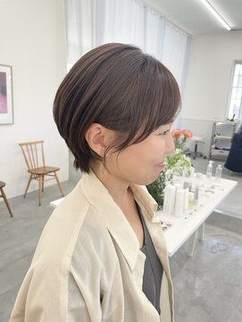 オンド(onde) まるみが可愛い大人ショート