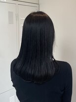 バサ 新所沢店(BASSA)&nbsp;ツヤ髪ブルーブラック