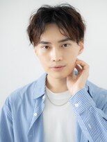 理容ハンサム 戸田公園店&nbsp;センターパートで爽やかな印象！ラフマッシュパーマA戸田公園