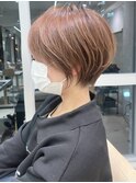 ひし形ショート/前下がりショート/絶壁解消30代/40代【橋本】