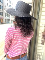 ユニ(uni)&nbsp;黒髪パーマ/黒髪パーマ/前髪パーマ/20代/30代/40代