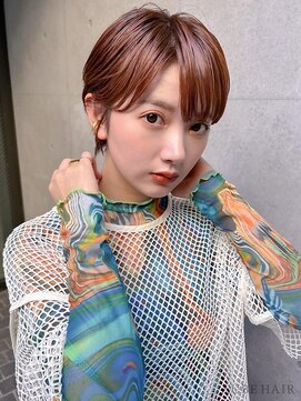 オーブヘアー アリーナ 会津若松店(AUBE HAIR alina) 20代・30代_艶感似合わせショート