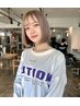 (四ノ宮指名限定)カット+ケアブリーチダブルカラー＋トリートメント【栄】