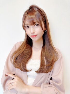 プアメリア 名古屋(Puamelia) 髪質改善/縮毛矯正/ナチュラルベージュ/ケアカラー/レイヤー