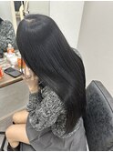 【透明感カラー】ブルーブラック