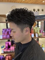 サラビューティーサイト 志免店(SARA Beauty Sight) 【琉希也style】大人ショートフェザーパーマstyle