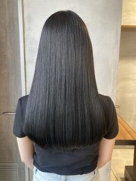 ステラ 天王寺あべの店(STELLA) 黒髪 艶髪 ロブ 髪質改善 ハリウッドトリートメント 大阪 天王寺