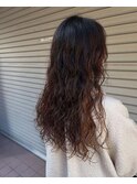 ロングパーマ