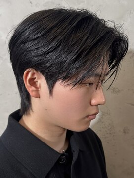 ノラ ヘアーサロン(NORA HAIR SALON) 韓国シースルーマッシュフェザーショートダウンパーマ