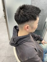 ジエクト アイロ 江坂駅前店(The Ect ilo)&nbsp;ベリーショート×フェードカット　バーバースタイル