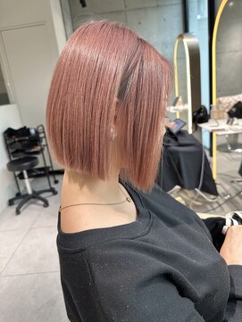 ロンドルピナス 小倉(Lond Lupinus) ブルーブラック/ワイドバング/美髪のススメ/外ハネボブ/髪質改善