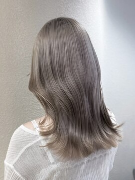 ミラク 町田(MIRAC) 上質ベージュカラー ブリーチ/韓国ヘア/レイヤーカット/エクステ