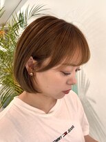 シーク(seak)&nbsp;耳掛けでモテ度アップ！顔周りスッキリボブ♪