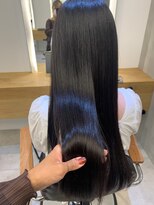 ジーナ 船橋(Zina) 髪質改善*ロングレイヤーグレーベージュ*美髪【Zina船橋】