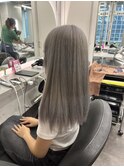 シルバーグレージュカラー