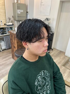 エマ あみ～ろ～ど店(EMMA) 波巻きツイストスパイラルパーマ