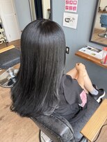 レアレア ヘアアンドライフ(LeaLea)&nbsp;黒髪/クラゲヘアー/オリーブグレー/小顔/ココアベージュ/伊丹