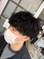 フィフスパーク(fifth PARK)&nbsp;渋谷ゆるめ波巻きスパイラルルーズパーマ2wayビジネスマンパーマ