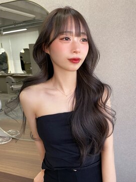 ボタン ハカタ(VOTAN hakata) 福岡美容室/レイヤーカット/暗めヘア/グレージュ/透明感カラー