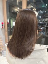 オーガニック リブ 川越(organic+live) 冬グレージュ◎小顔レイヤーボブ×透明感カラー20代30代