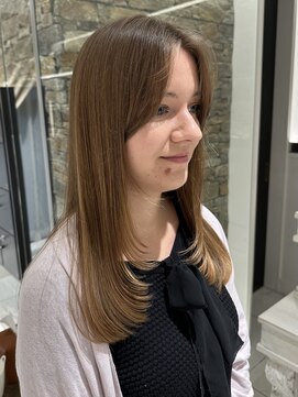 ザザ ZA/ZA 目白 【顔周りレイヤーカット】目白美容室