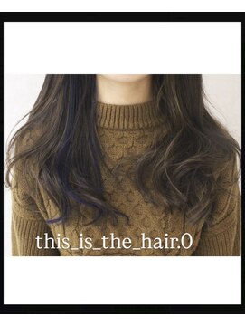 ディスイズザヘアドットオー 仙台一番町(This_is_the_hair.0) フラッフィ×ブルージュ