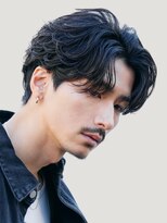 RETOUCH by fifth 大阪梅田 Men's salon 【4月13日NEW OPEN(予定)】 大阪梅田フェザーパーマニュアンスパーマセンターパートゆるめ