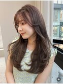 顔周りカット/前髪/韓国ヘア/髪質改善/熊本韓国/熊本/上通り