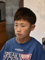 リム メンズヘア(LIM men's hair)&nbsp;束感キッズマッシュ【倉敷キッズカット/メンズカット専門店】