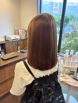 美容室 ルチア ハワイ(Luccica HAWAII) 【luccicaＨＡＷＡＩＩ/森麻乃】オレンジカラー