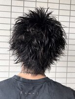バロンドール 金沢文庫(Ballon d'or) スパイキーショートウルフ/メンズミニウルフ/アッシュブラック