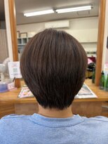 ヘアーズ サエミ スッキリ!ショートボブで湿気と汗対策♪