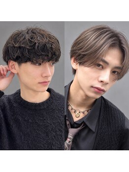 ソルネ(SOLNE)の写真/上田で体感する東京クオリティ◇最先端トレンド×メンズパーマで周りと差がつく洗練スタイルへ